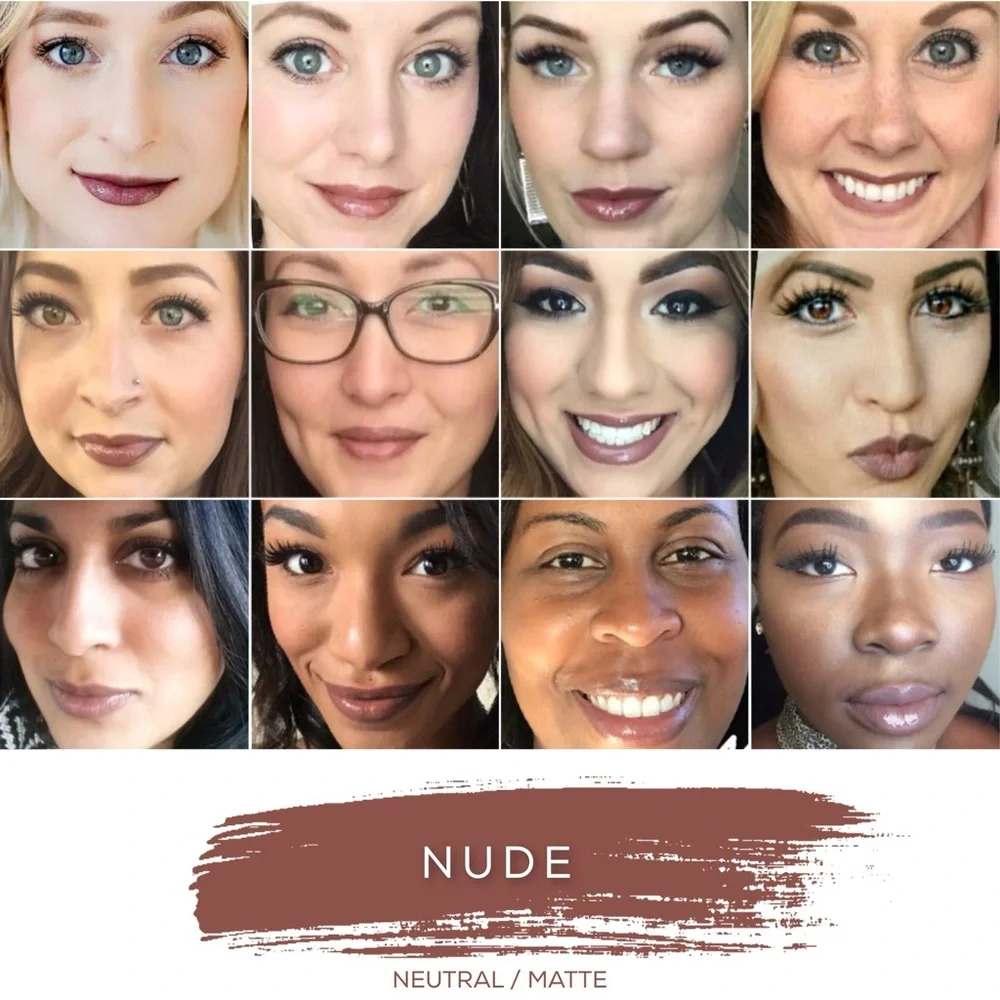 Lipsense Nude. NEW. Matte Chestnut Brown Long Lasting Lip Color